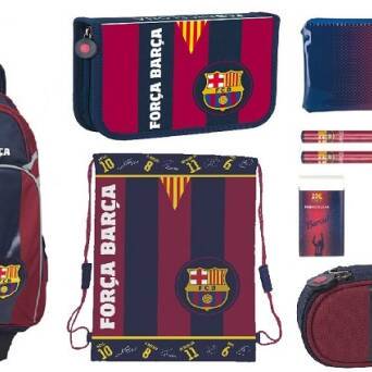 Plecak szkolny na kółkach FC Barcelona 9 części