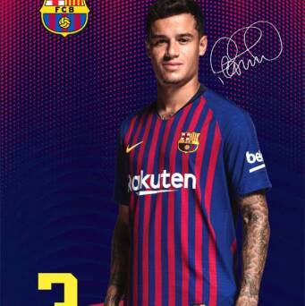 Zeszyt A5 16k kratka FC Barcelona "7"