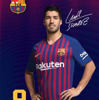 Zeszyt A5 16k kratka FC Barcelona 