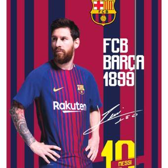 Teczka z gumką A4 FC Barcelona Messi 10