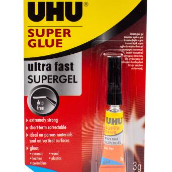 UHU KLEJ Super Glue Jumbo 3g 